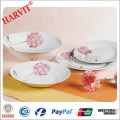 Turkish Market Dinnerware Set Porcelain Dinner Set Manufacturer / Home Quality Pink Carnation Design 19PC Tableware Sets